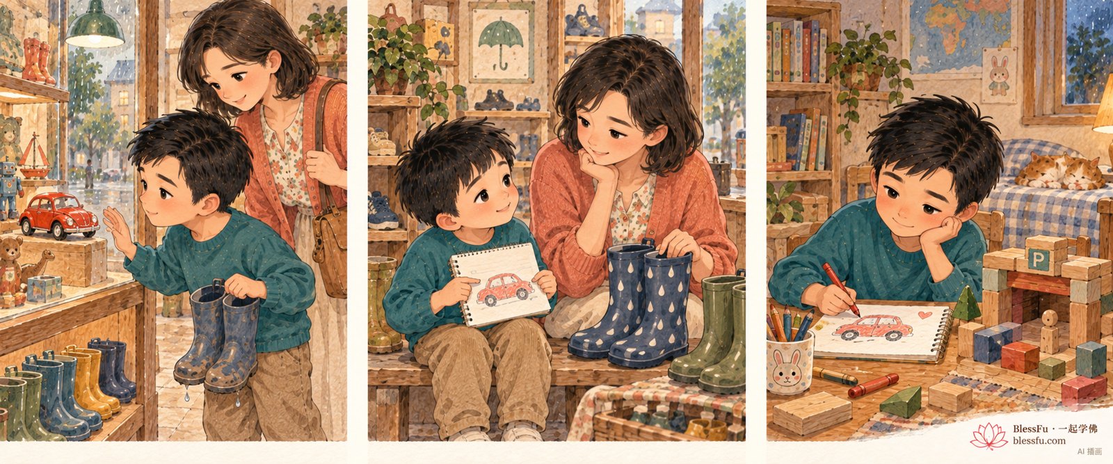 我需要，还是我想要？ · 课程故事插画