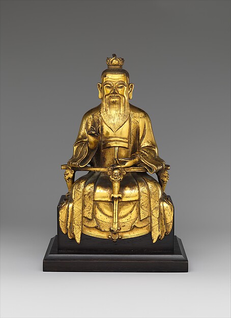 老子像，1438年，中国。