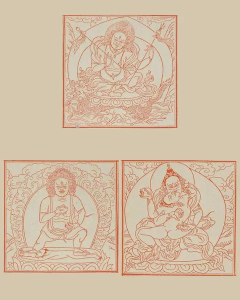 白财神、黑财神、红财神